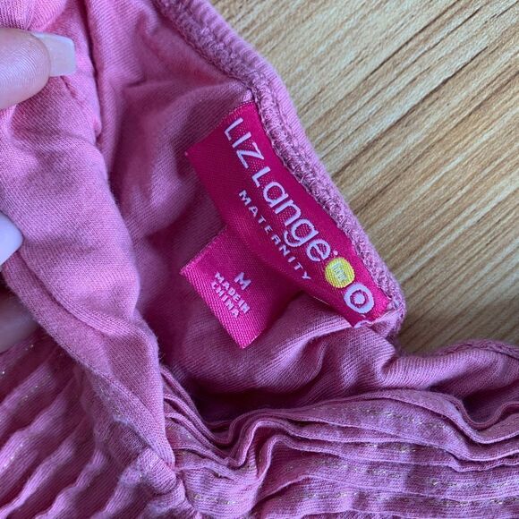 Pink Liz Lange Maternity Tank Tops - Picture 2 of 7